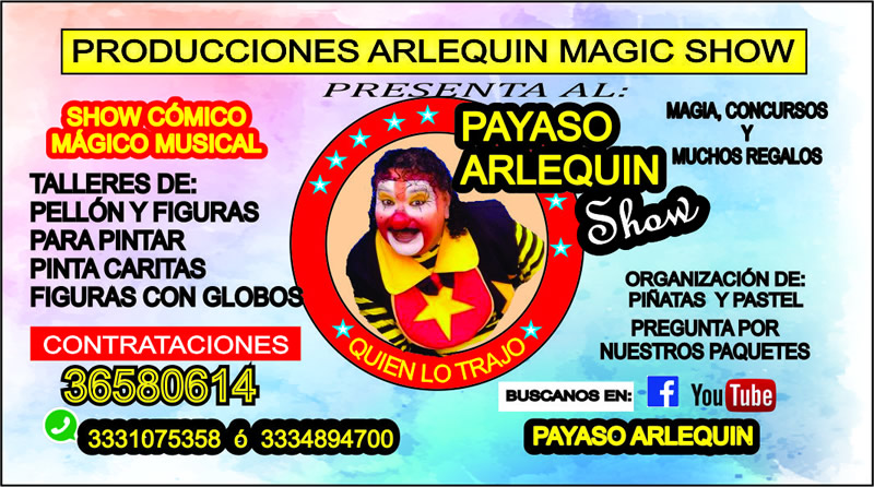 arlequin magic show